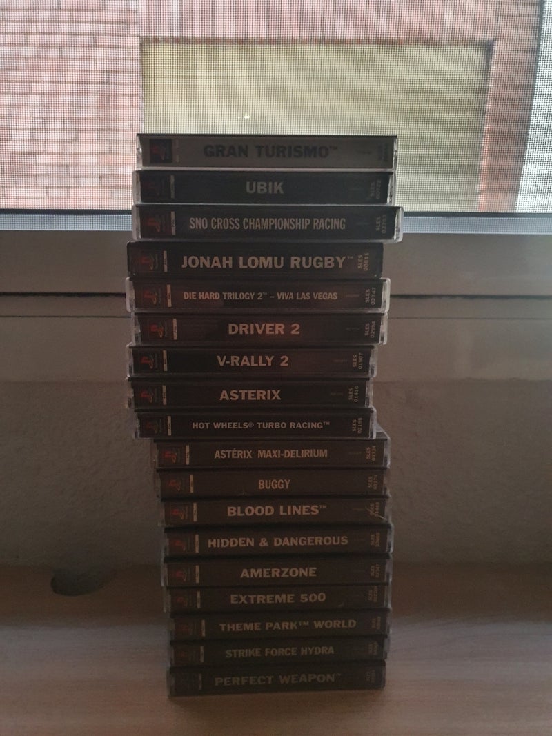 17 juegos ps1. (Reservados)