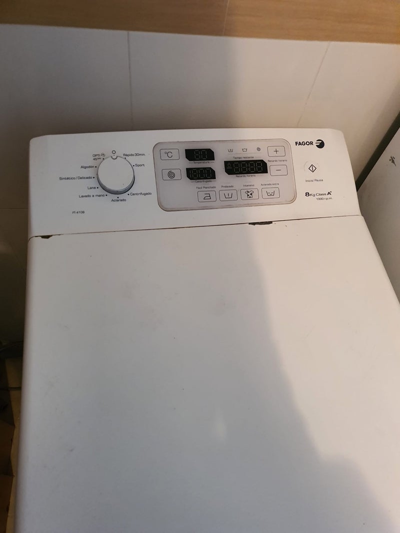 ALMERIMAR Lavadora carga superior 8kg Fagor FT4108