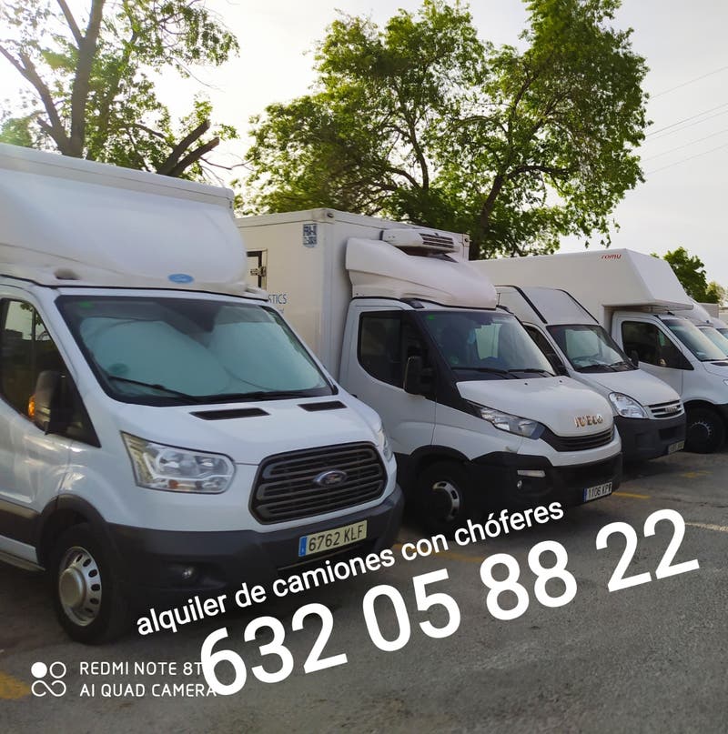 alquiler de camiones y furgonetas