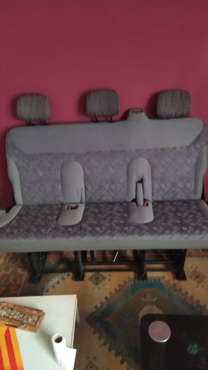 asiento trasero furgoneta