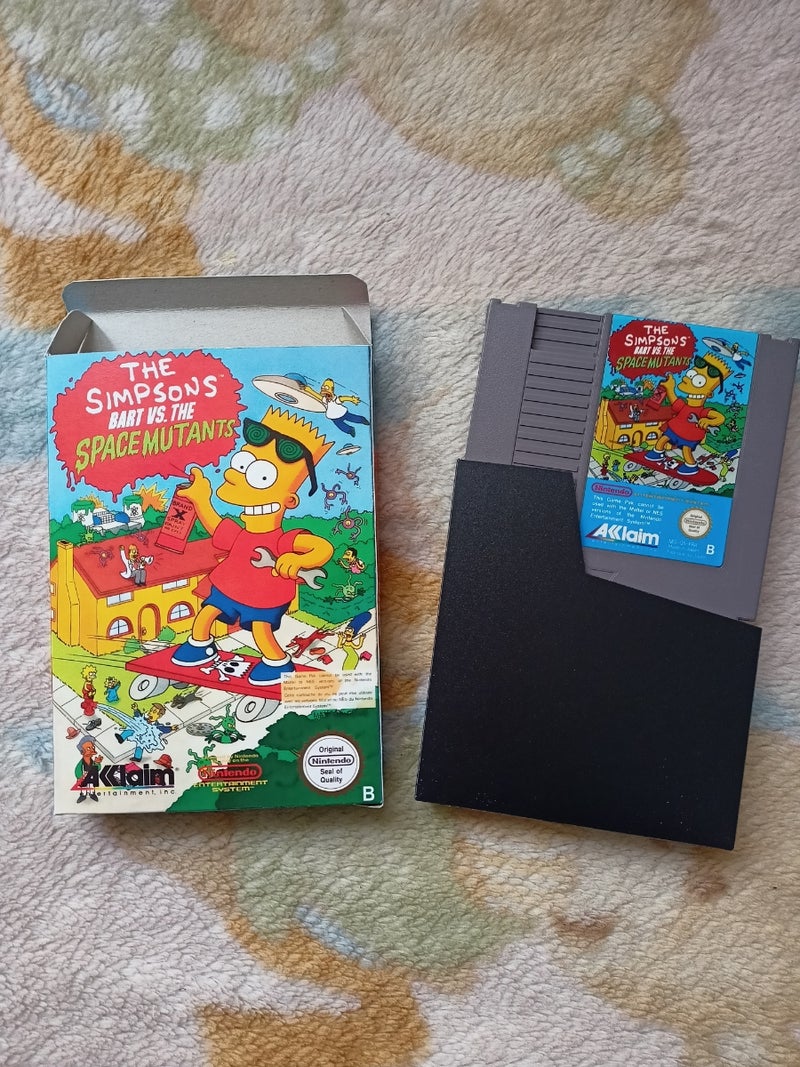 bart vs space mutants, Nintendo NES