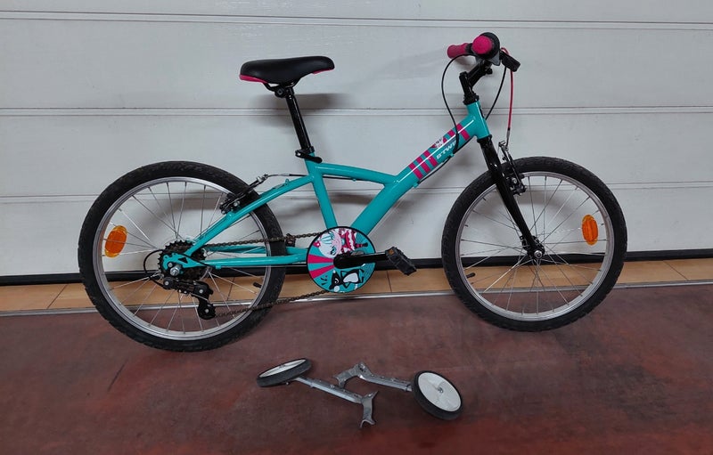 bicicleta 18 pulgadas decathlon 