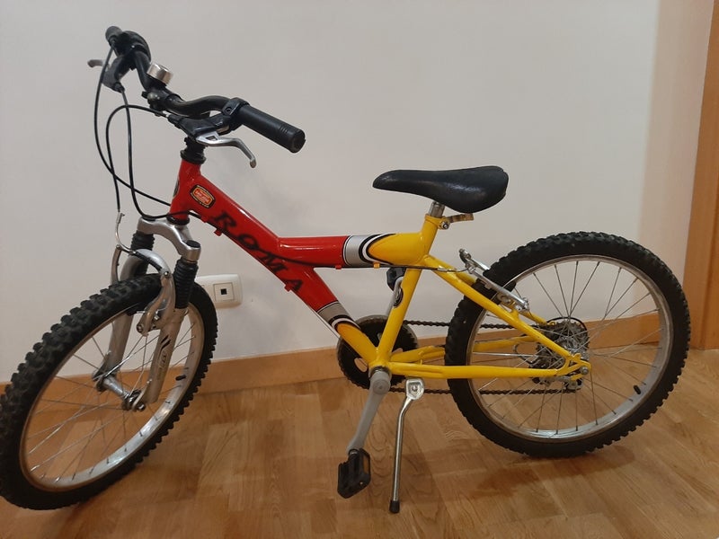 Bicicleta cadete cambio shimano