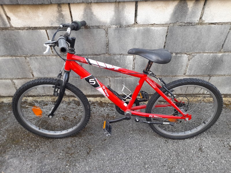 bicicleta con el cambio roto