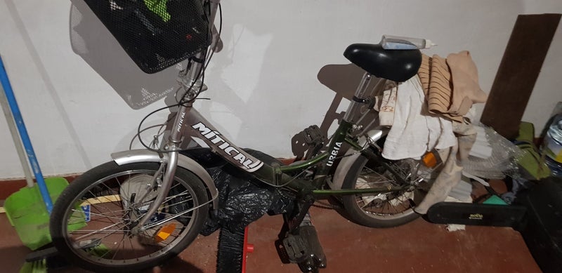bicicleta de paseo con marchas desmontable