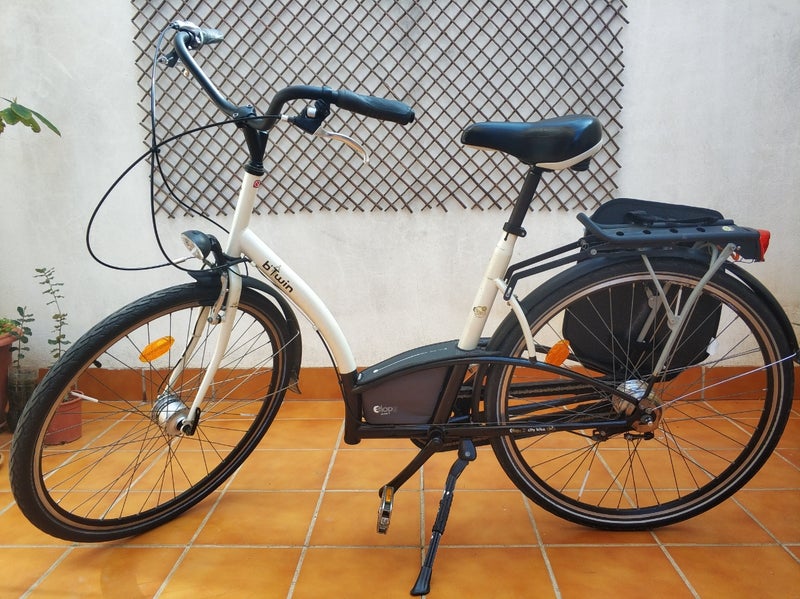 bicicleta de paseo elops 7