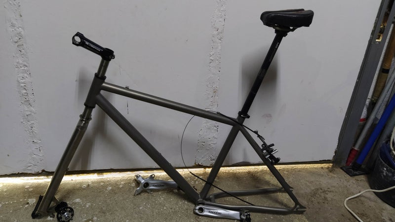 Bicicleta de Titanio