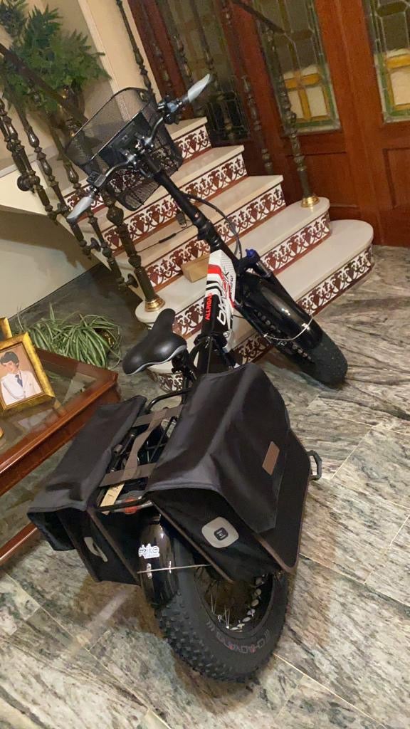 Bicicleta electrica plegable. 