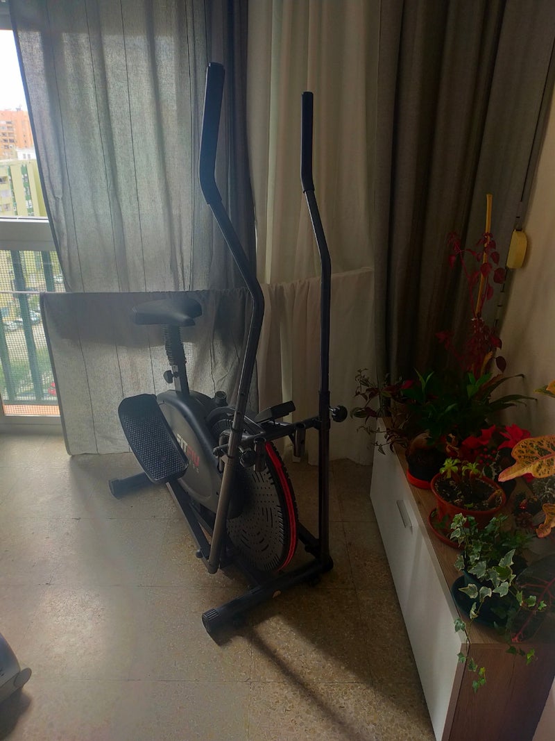 bicicleta elíptica y estatica