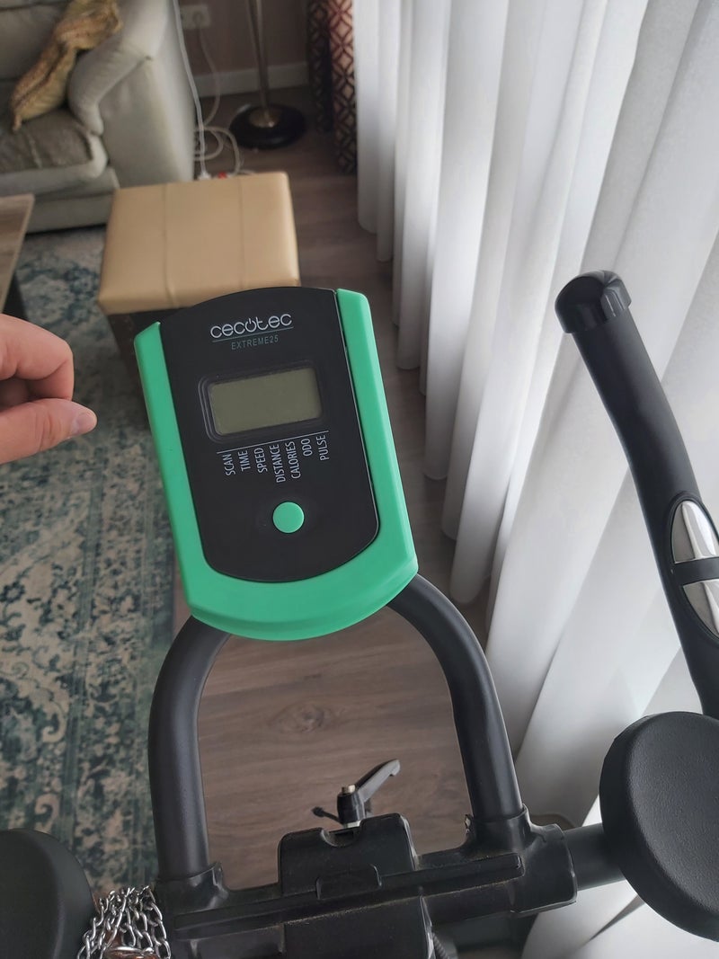  bicicleta estática de spinning con muy poco