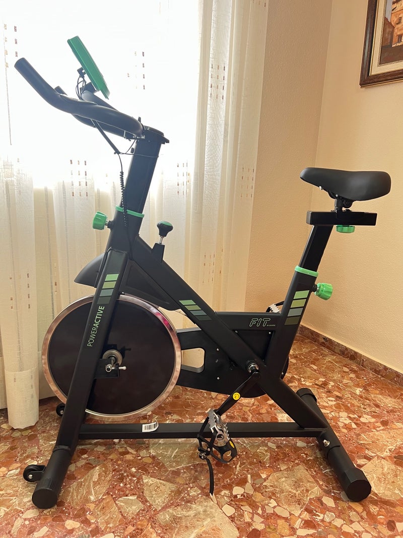 Bicicleta indoor profesional Poweractive Cecotec