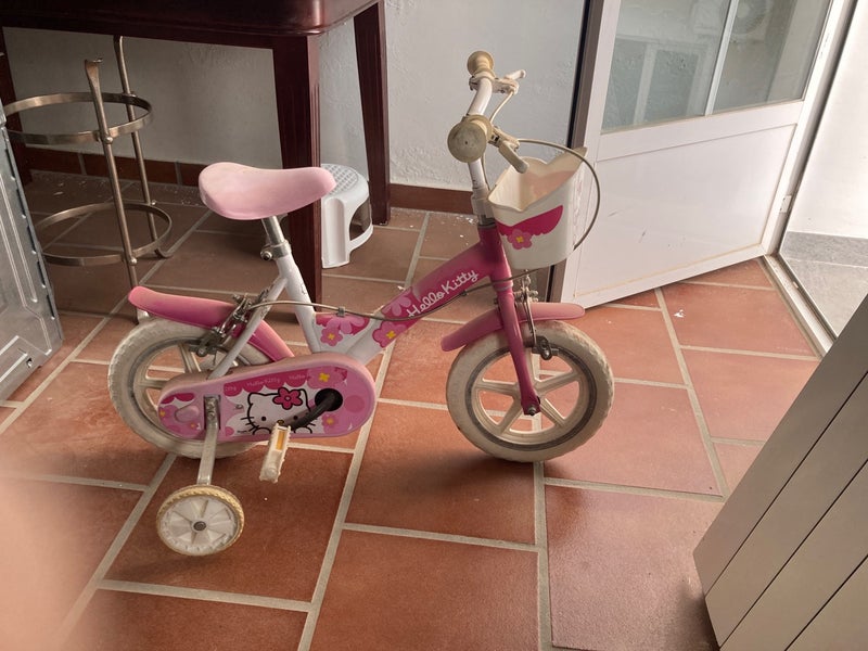 Bicicleta infantil Hello Kitty