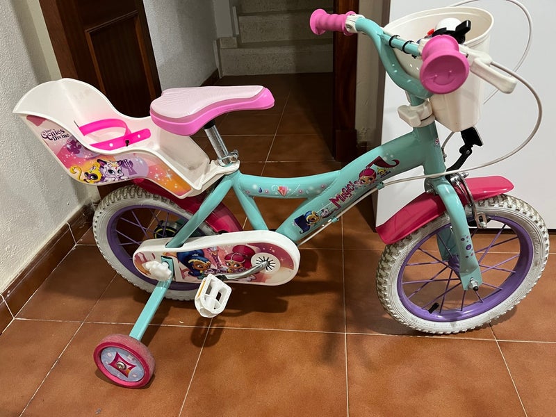 Bicicleta infantil niña
