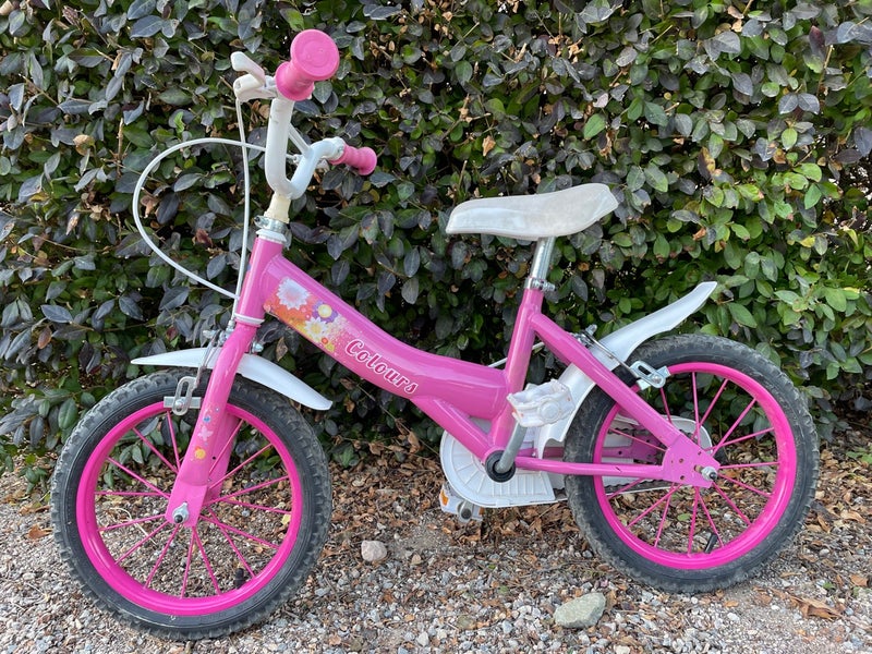Bicicleta infantil rosa