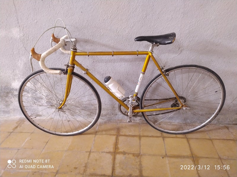 bicicleta marca Macario con cambio Campagnolo