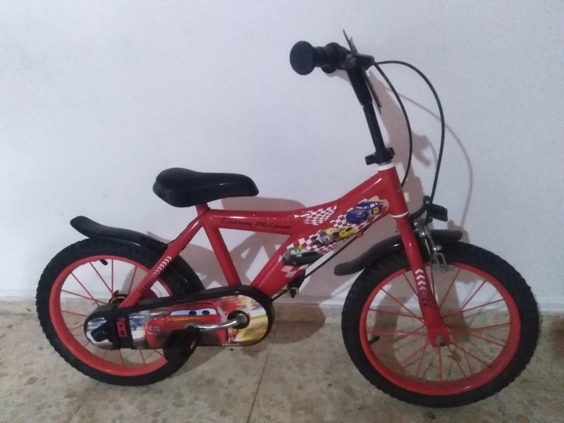 bicicleta para niño los cars 