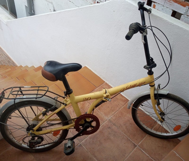 Bicicleta plegable vintage