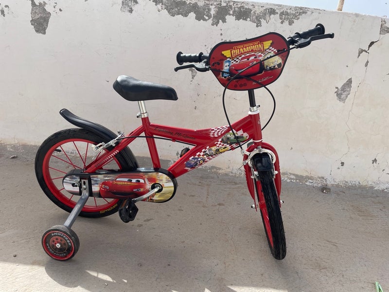 Bicicleta rayo mcqueen