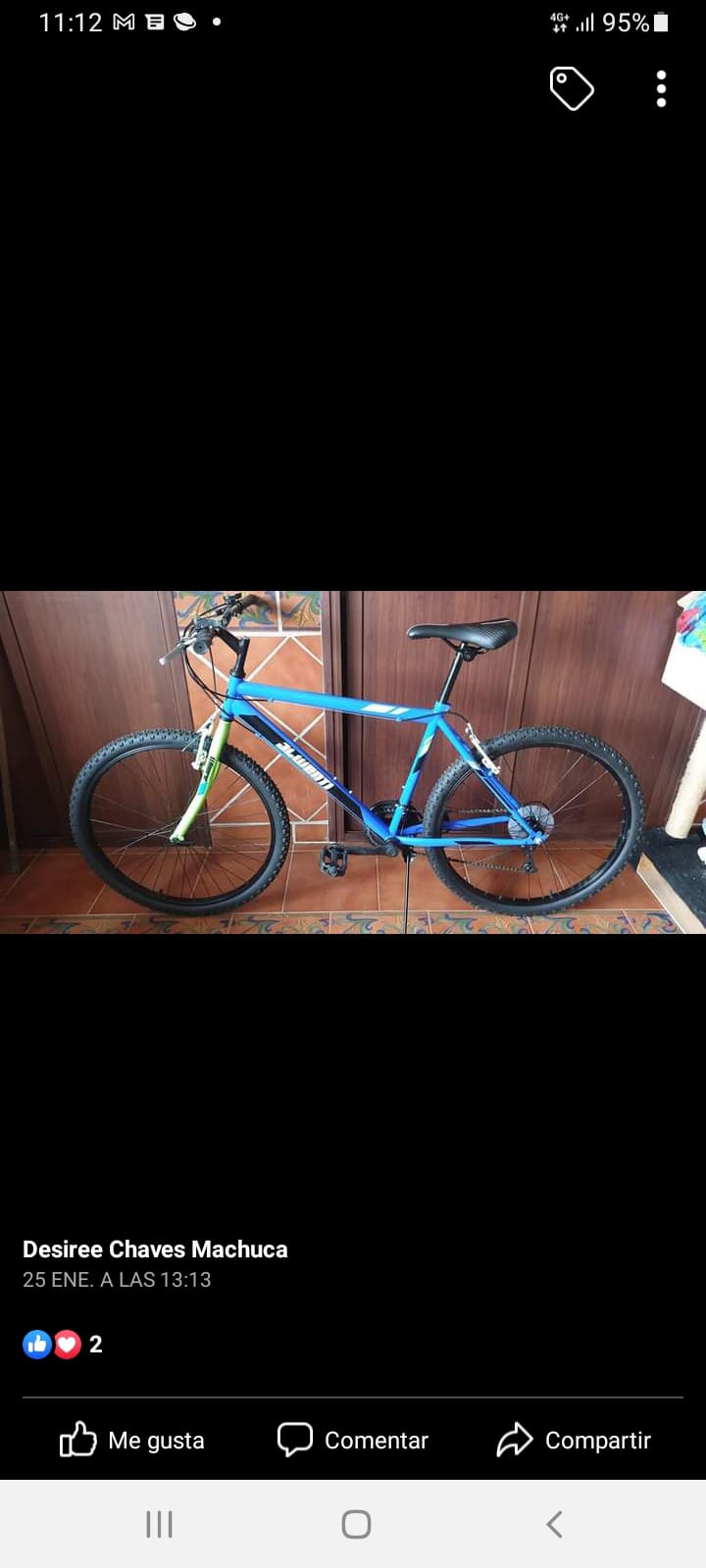 Bicicleta sin usar