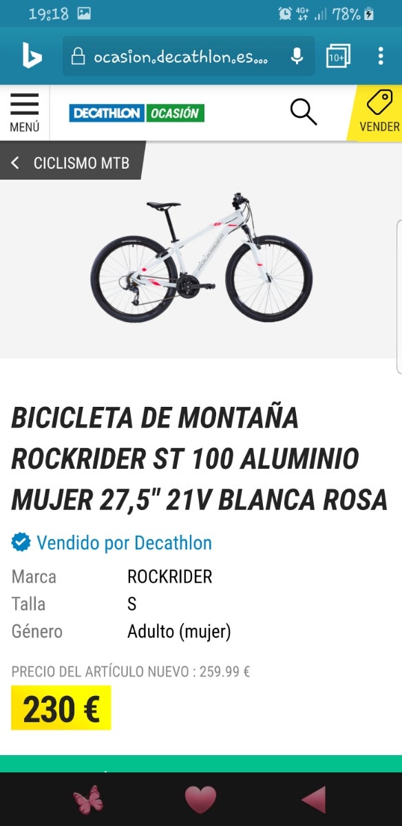 BICI DE MONTAÑA