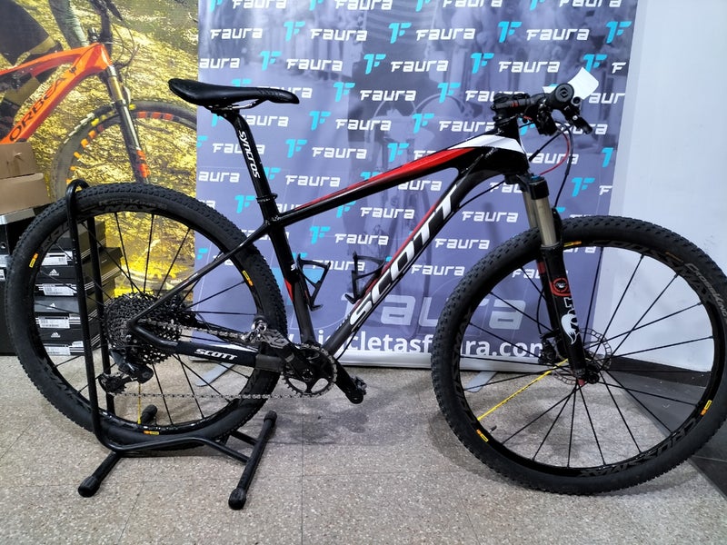 Bici Scott Scale 910 cuadro de carbono 2014.