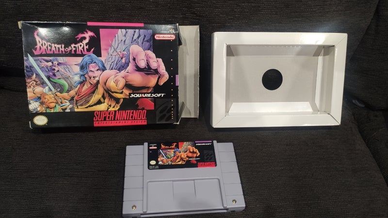 breath of fire snes super nintendo super nes