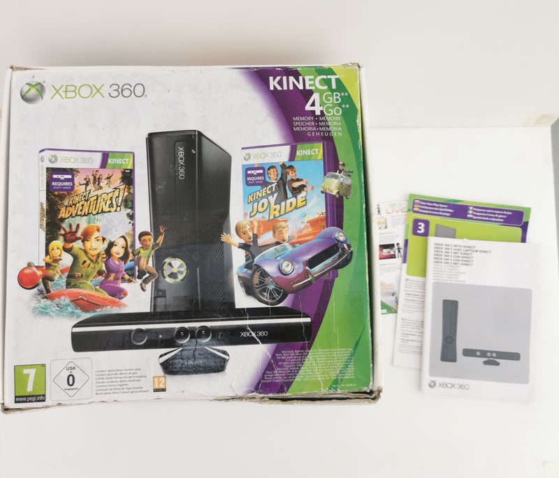 Caja original consola Xbox 360s +instrucciones
