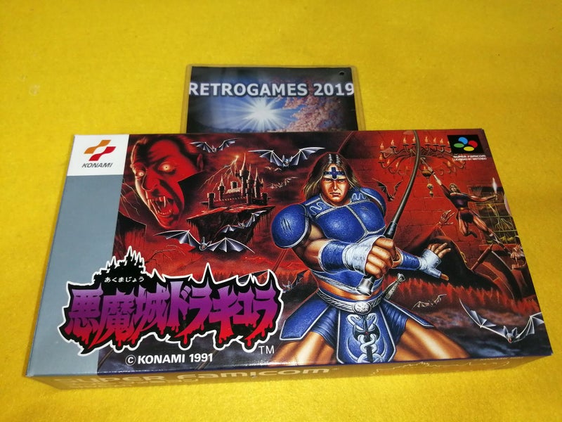 Castlevania IV Akumajo  Nintendo SUPER FAMICOM REG