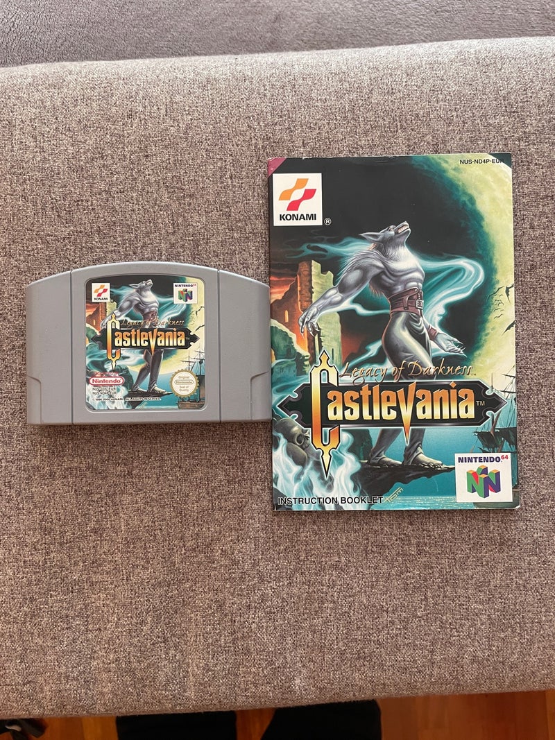 Castlevania legacy of darkness nintendo 64 