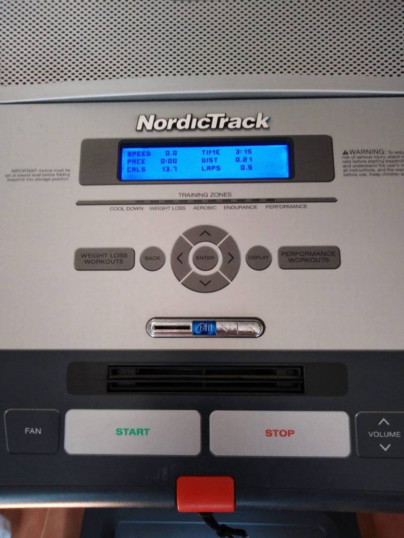 Cinta de andar y correr NordicTrack