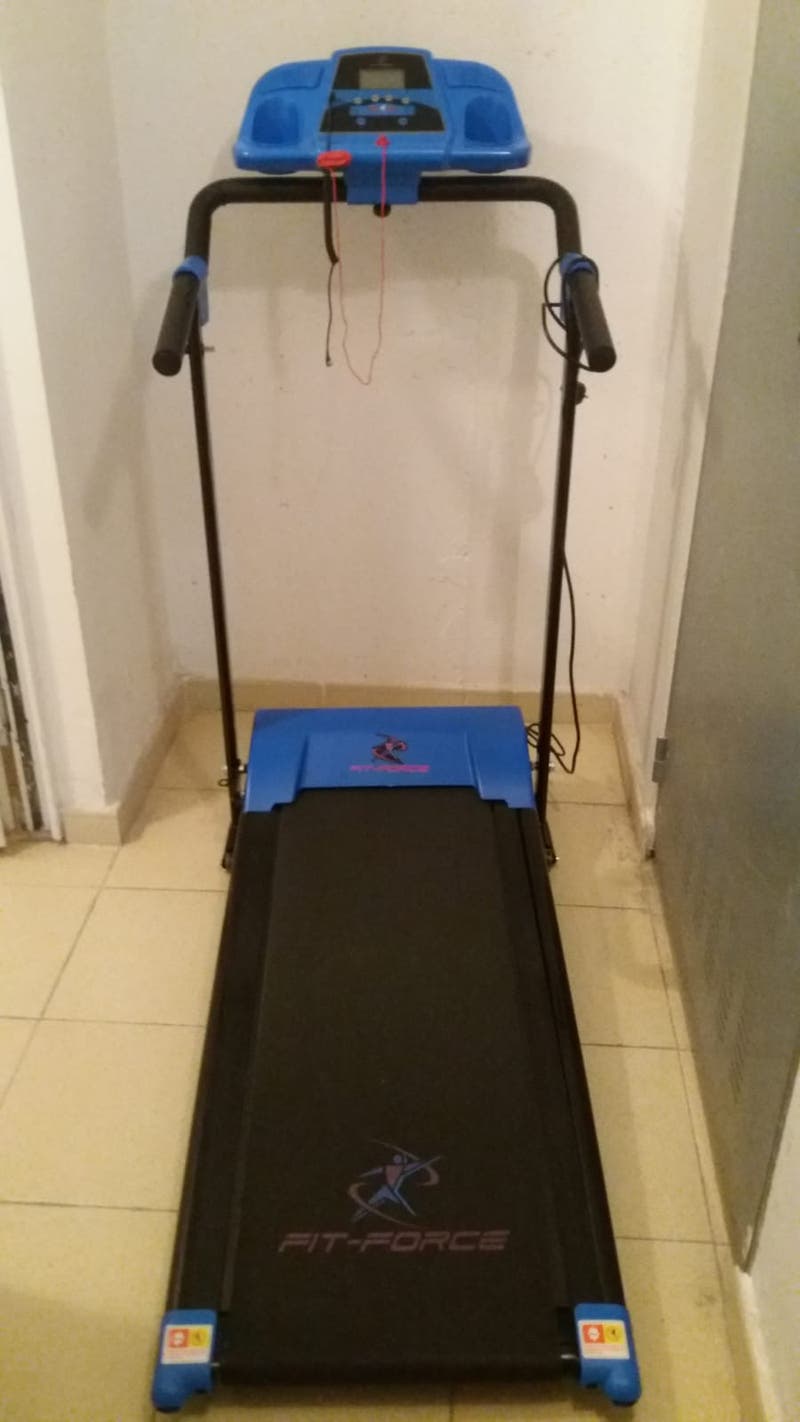Cinta de correr motorizada FIT- FORCE 1200W