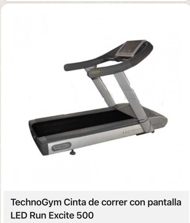 Cinta de correr, treadmill Technogym