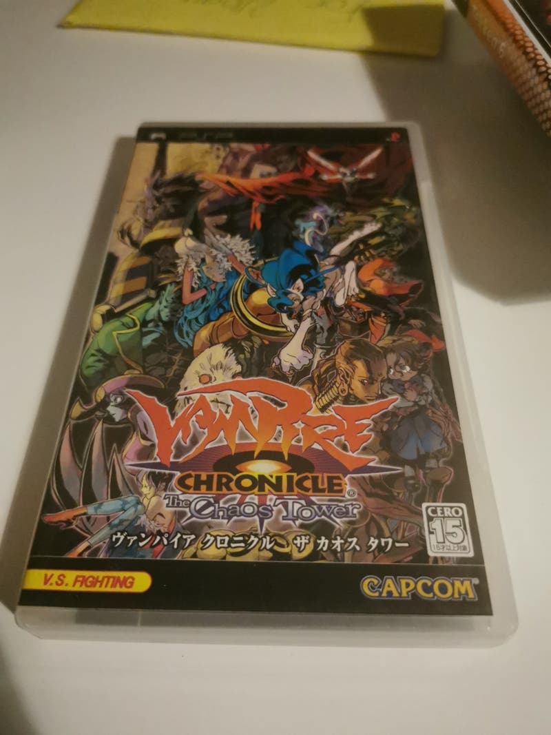 dark stalkers vampire Chronicle psp