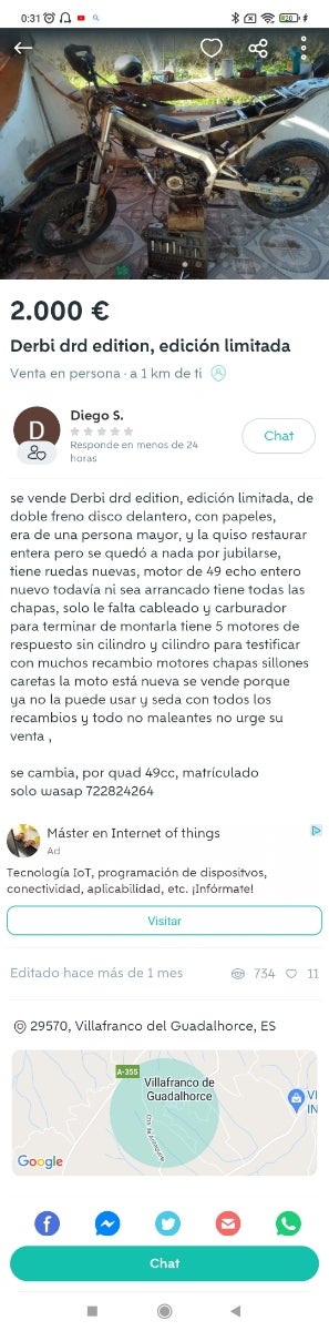 derbi senda drd leer la primera foto