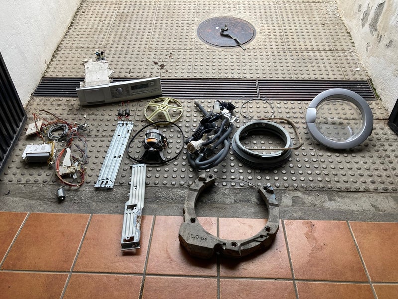 Despiece lavadora AEG 72850