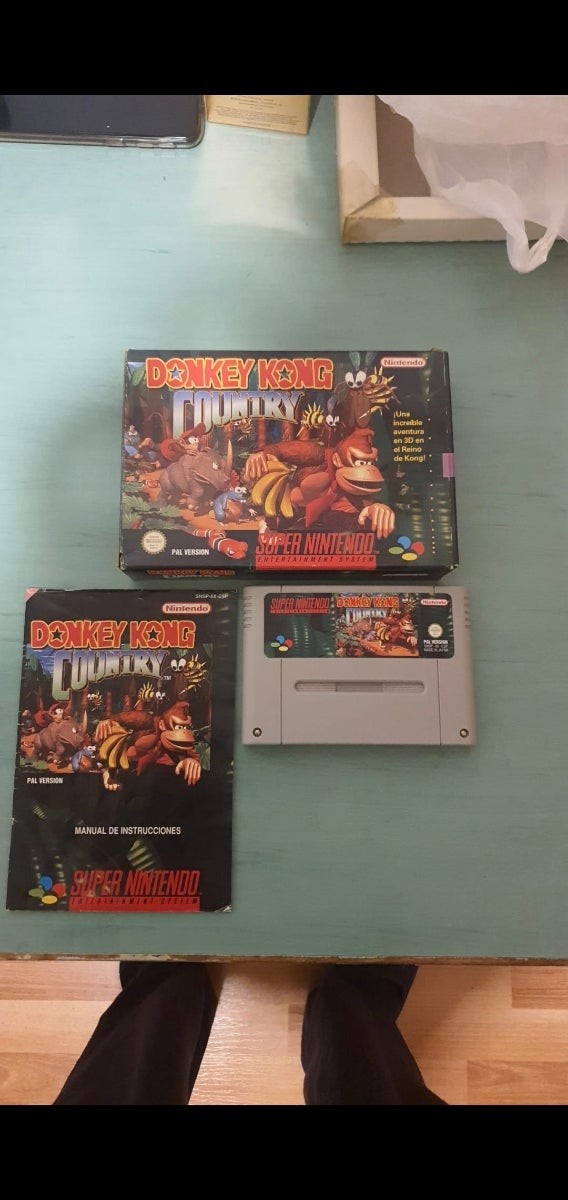 DONKEY KONG BUEN ESTADO SUPER NINTENDO