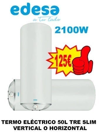 Edesa Termo eléctrico Tre Slim 50L