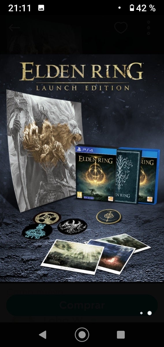 Elden ring PS4 -launch edition-