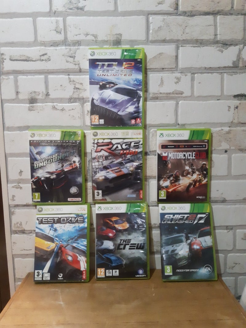 Estos 7 juegos de xbox 360