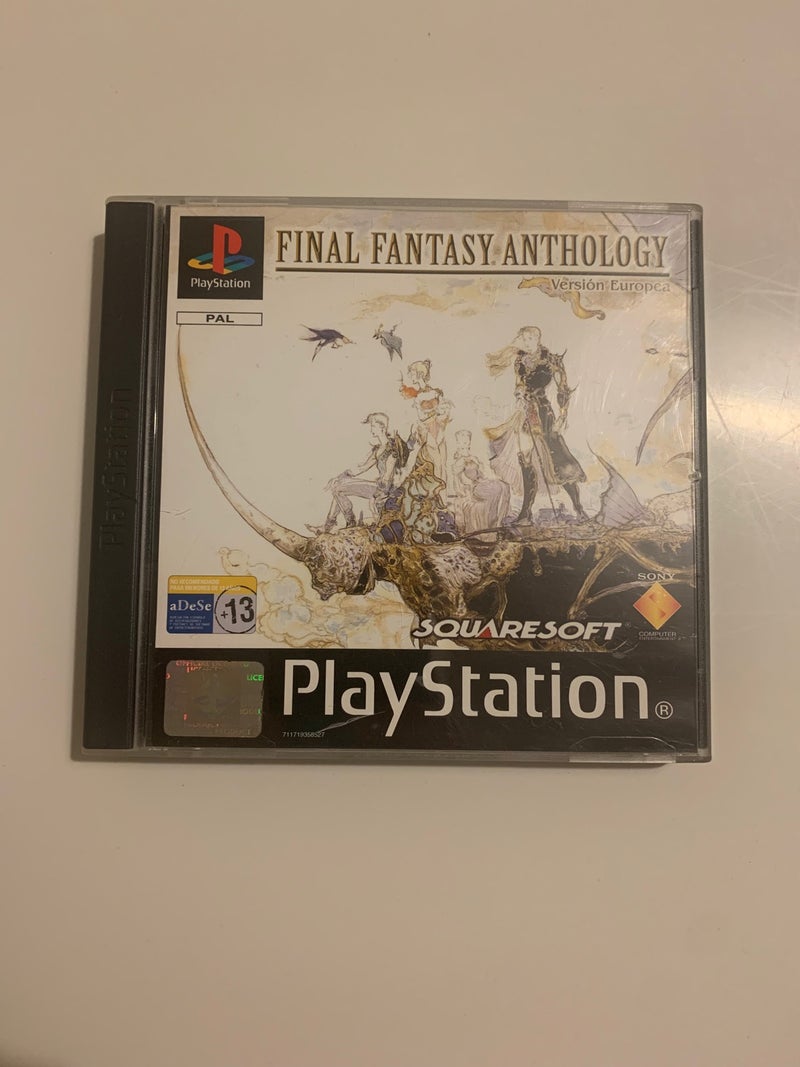 Final fantasy anthology psx ps1