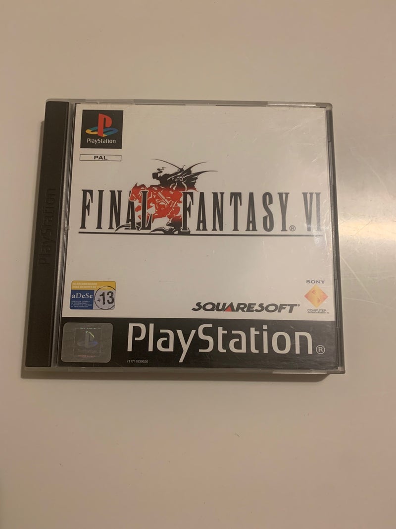 Final fantasy VI psx ps1