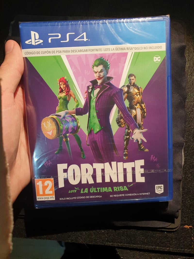 Fortnite: Lote La Ultima Risa PS4/PS5 PRECINTADO!!