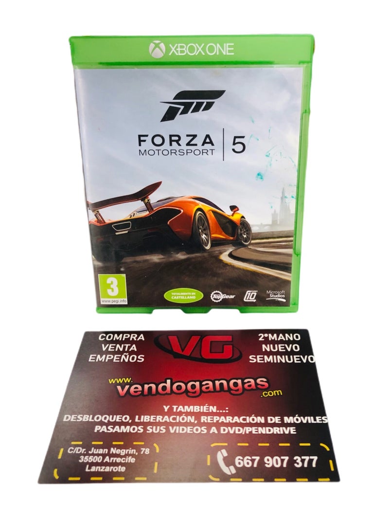 FORZA MOTORSPORT 5 XBOX ONE