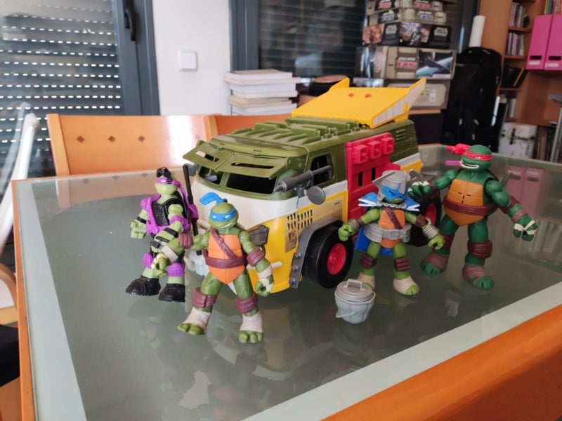 Furgoneta Tortugas Ninja