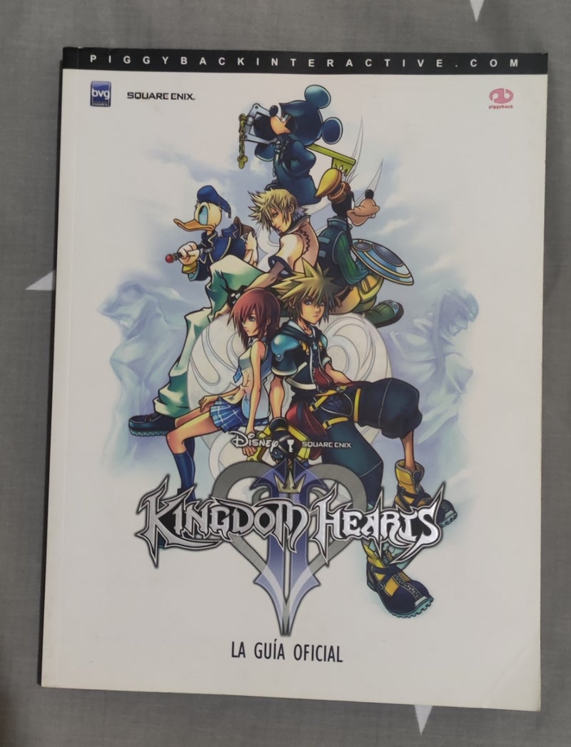 Guía  oficial del juego KINDOM HEARTS 2
