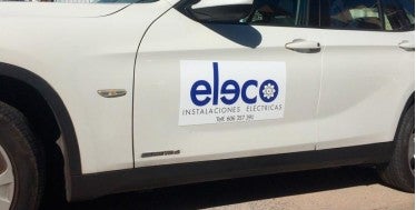 Imanes para coches y furgonetas publicidad