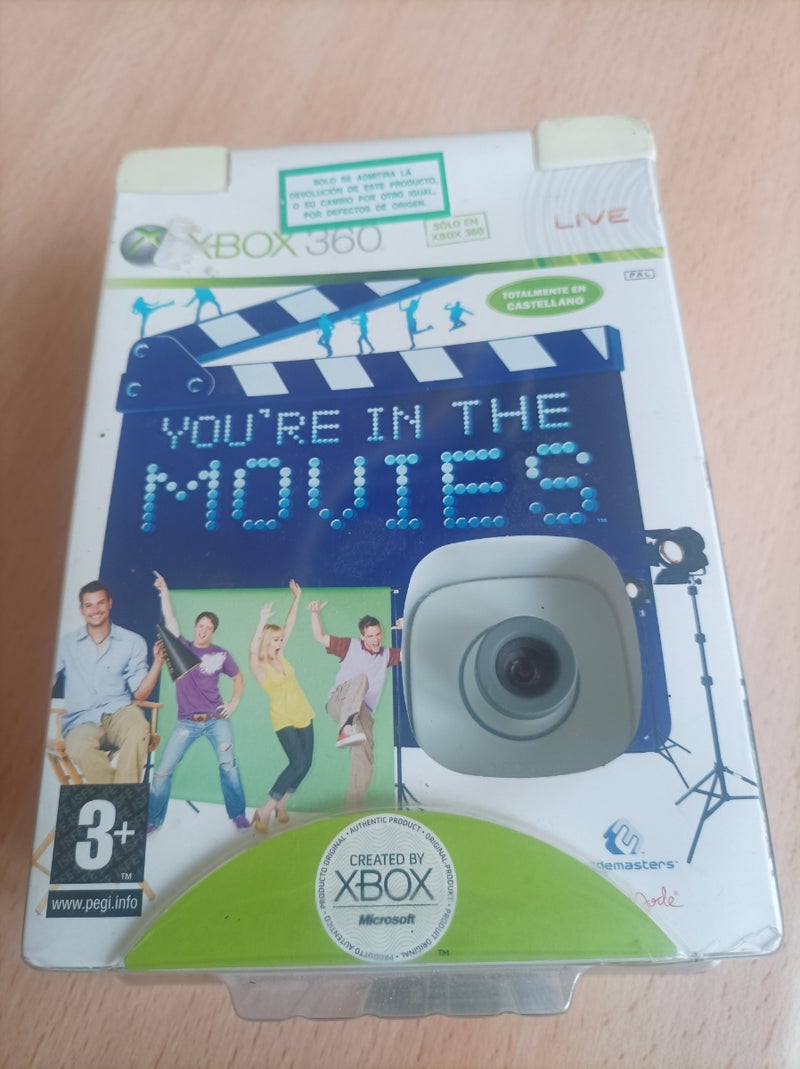 Juego de cámara para Xbox 360 precintado