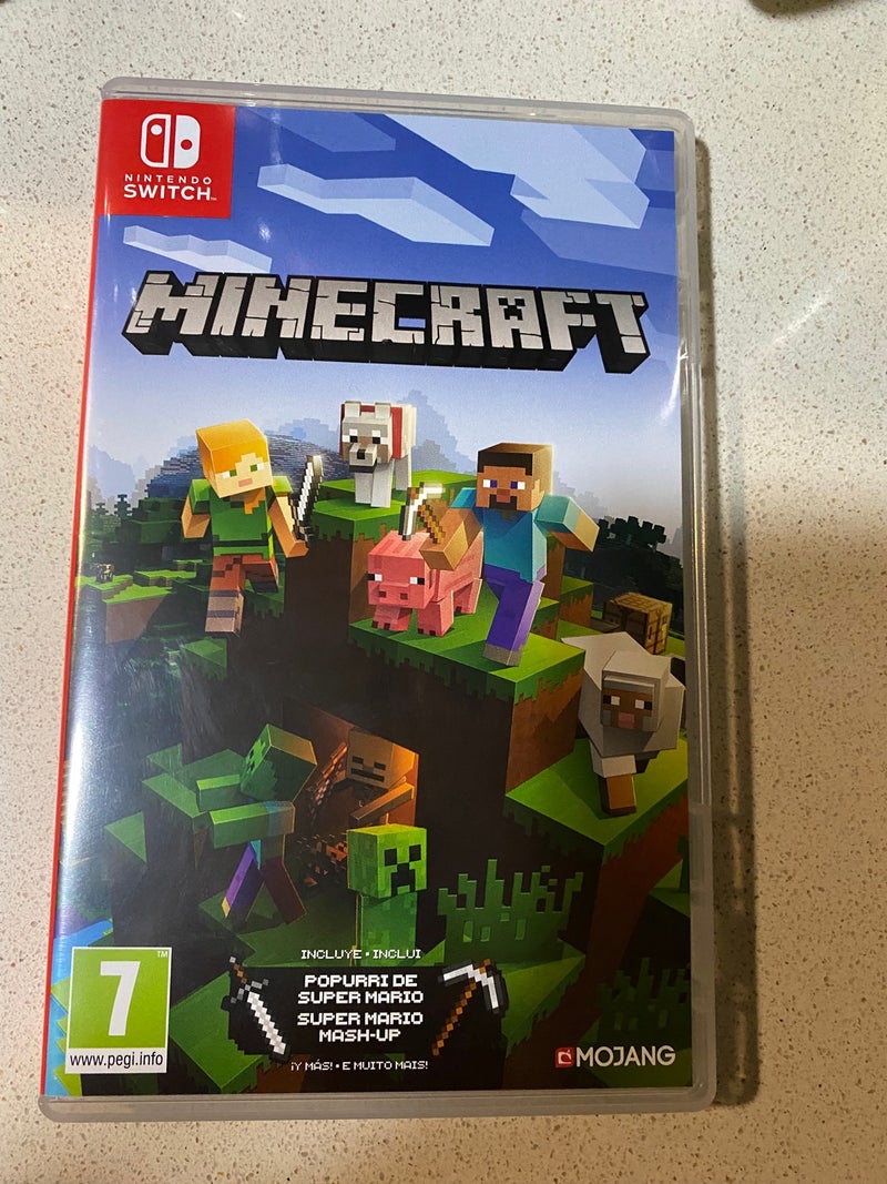 Juego minecraft para Nintendo Switch