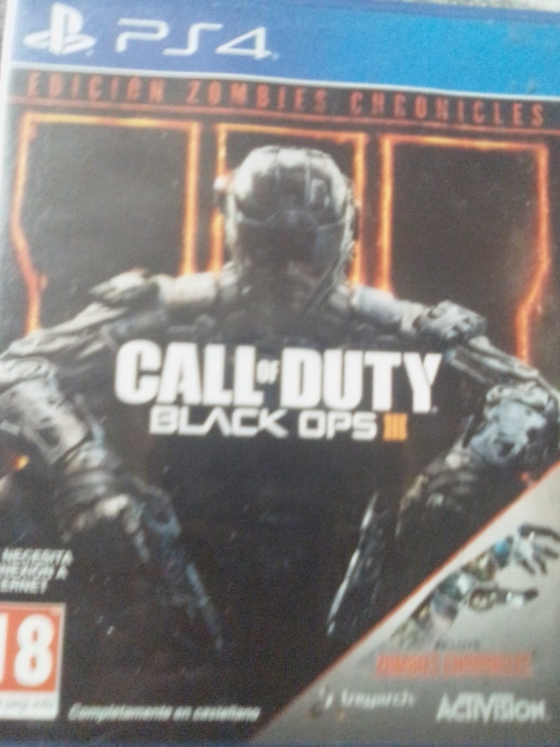 juego ps4 blqck ops III