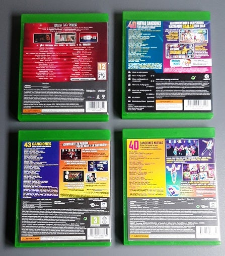 Juegos Xbox Series X/S La Voz y Just Dance